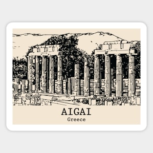 Aigai - Greece Magnet